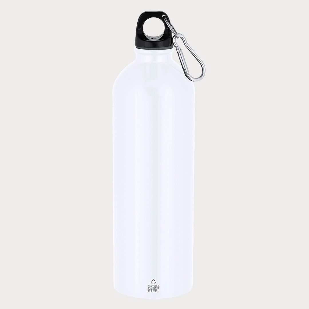 Trinkflasche aus recyceltem Edelstahl