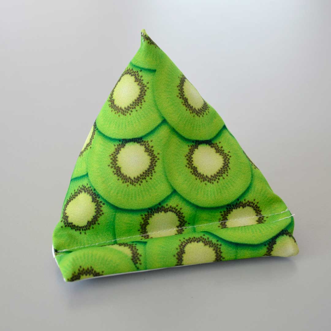 Handy-Sitzsack mit bedrucktem Kiwischeibenmuster