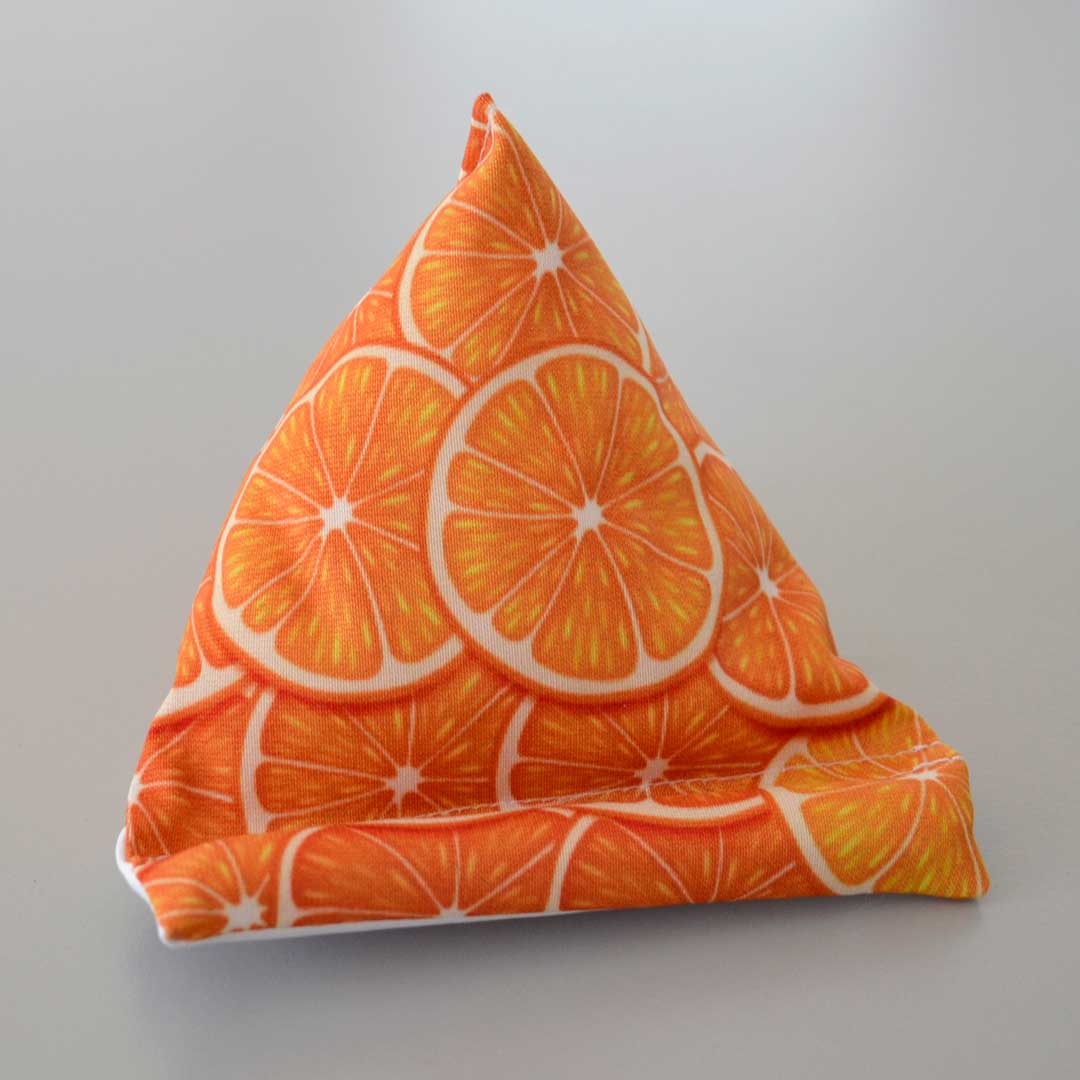 Handy-Sitzsack mit bedrucktem Zitrusfruchtmuster