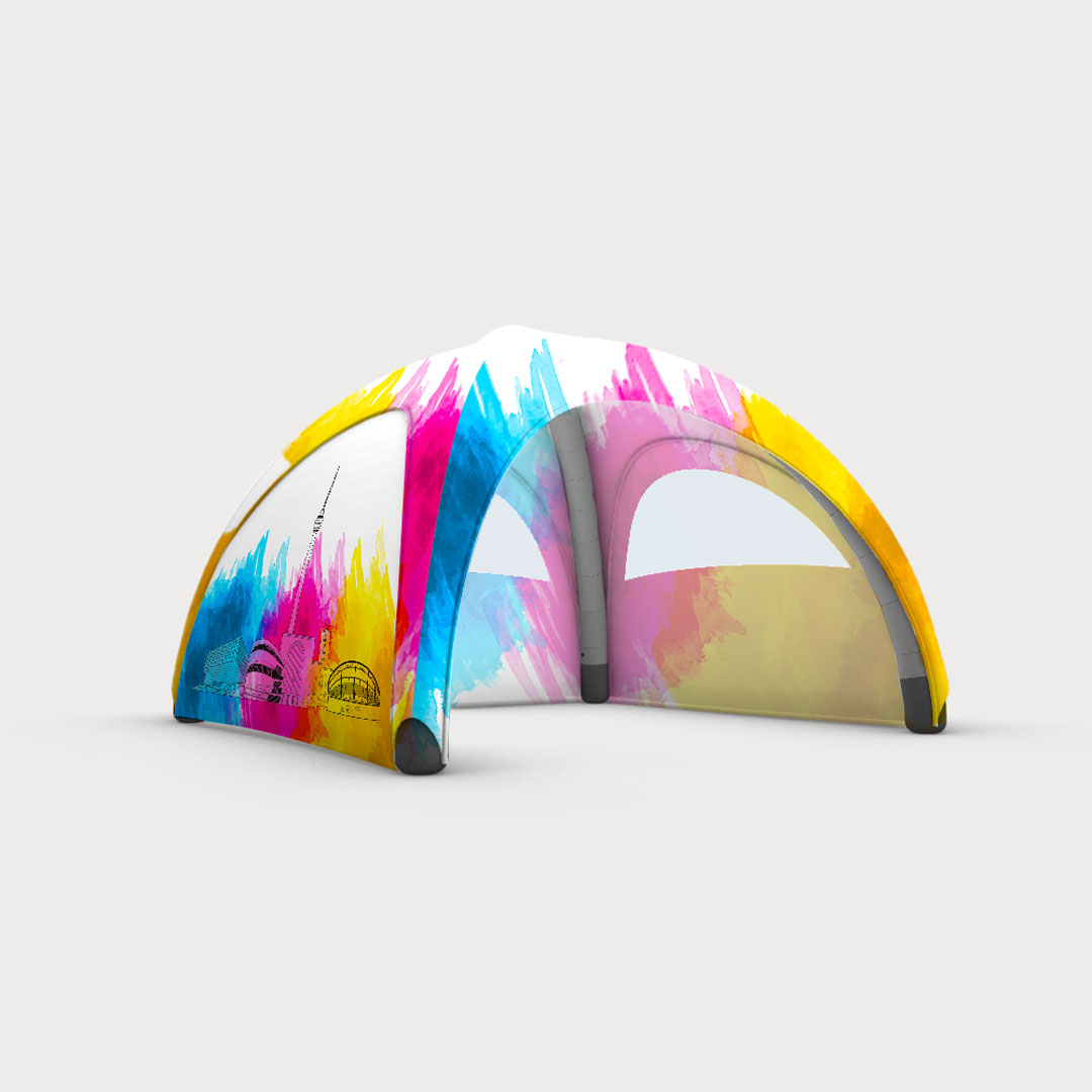 Nachdrucke - Aufblasbares Zelt Zeltwand