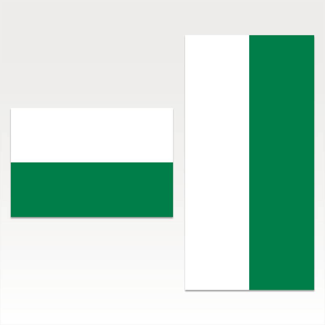 Sachsen (Streifen ohne Wappen)